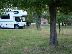 Motor Home on powered Lakeside side with water frontage